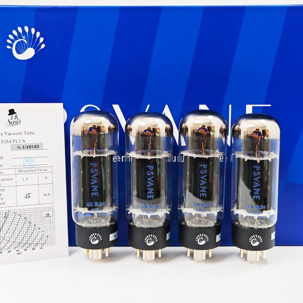 Diy Electronics Uk - PSVANE UK-EL34 PLUS Vacuum Tube Upgrade