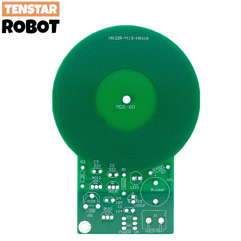 JS-60 DIY Metal Detector Kit   - Diy Robot Electronics Kit 리뷰 및 가격