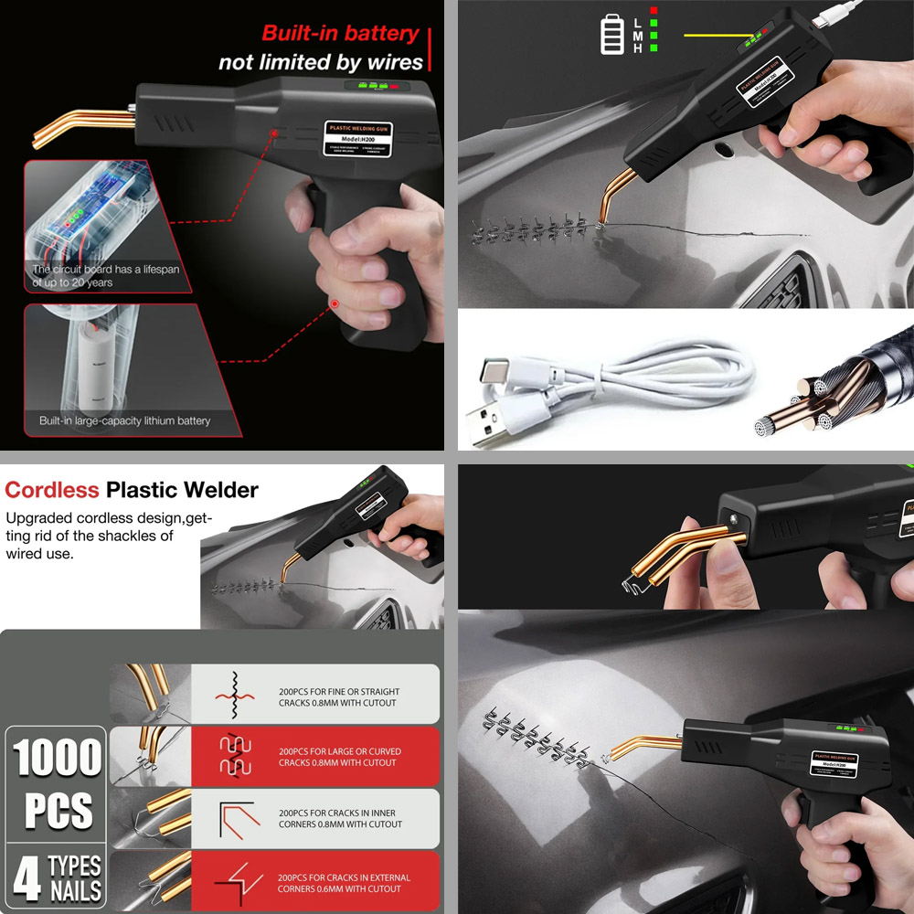 200W / 50W Plastic Welding Mac - Soldering Iron Kit 리뷰 및 가격