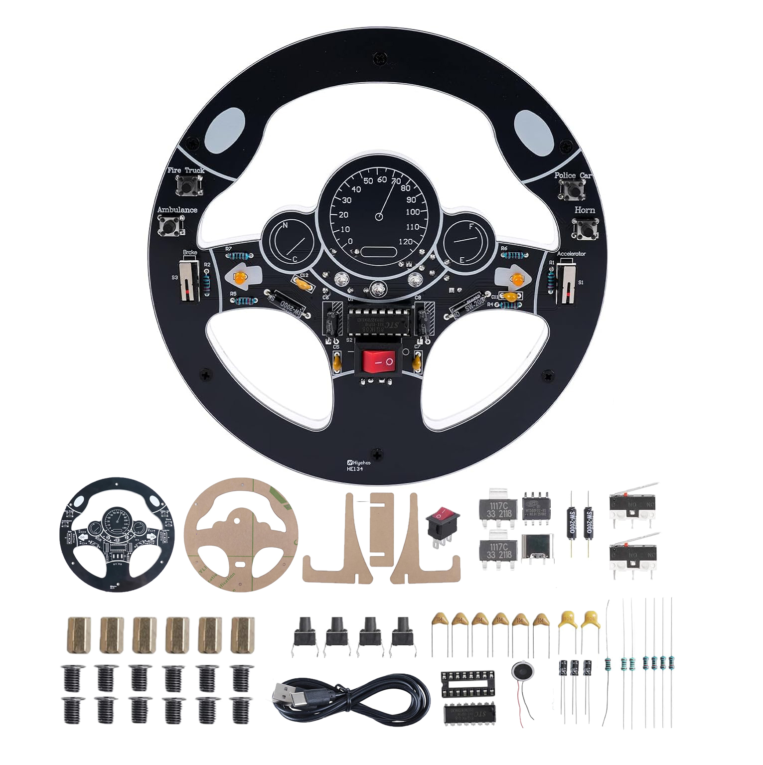 Car Steering Wheel DIY Solderi - Diy Electronics Kits For Adults 리뷰 및 가격