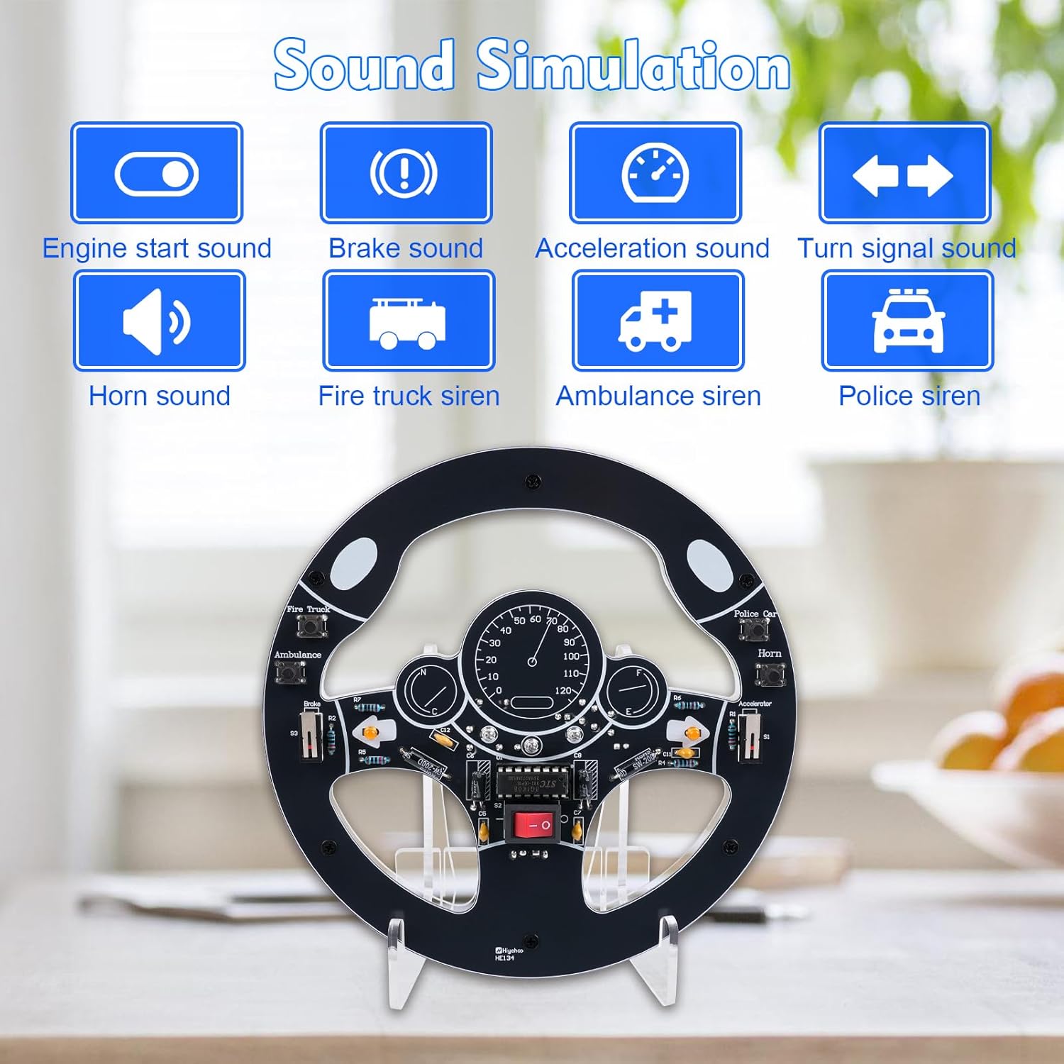 Car Steering Wheel DIY Solderi - Diy Electronics Kits For Adults 리뷰 및 가격