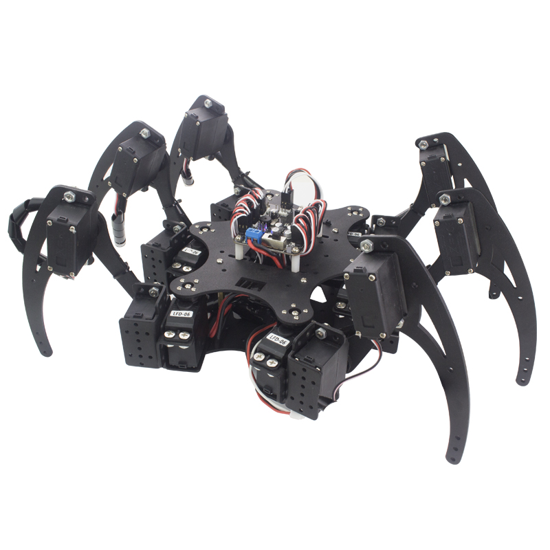 18 DOF Aluminium Hexapod Spide - Diy Robot Electronics Kit 리뷰 및 가격