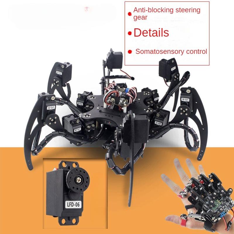 18 DOF Aluminium Hexapod Spide - Diy Robot Electronics Kit 리뷰 및 가격