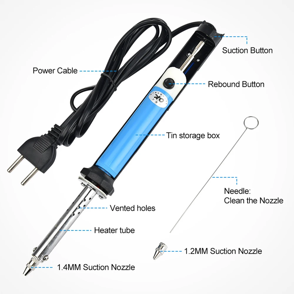 2 In1 Electric Tin Suction Suc - Desoldering Pump Solder 리뷰 및 가격
