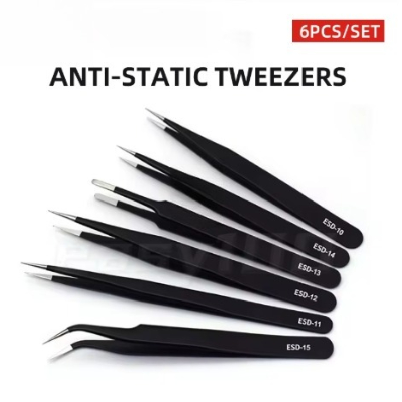 6pcs Precision Tweezers Set ES - Soldering Iron Kit 리뷰 및 가격
