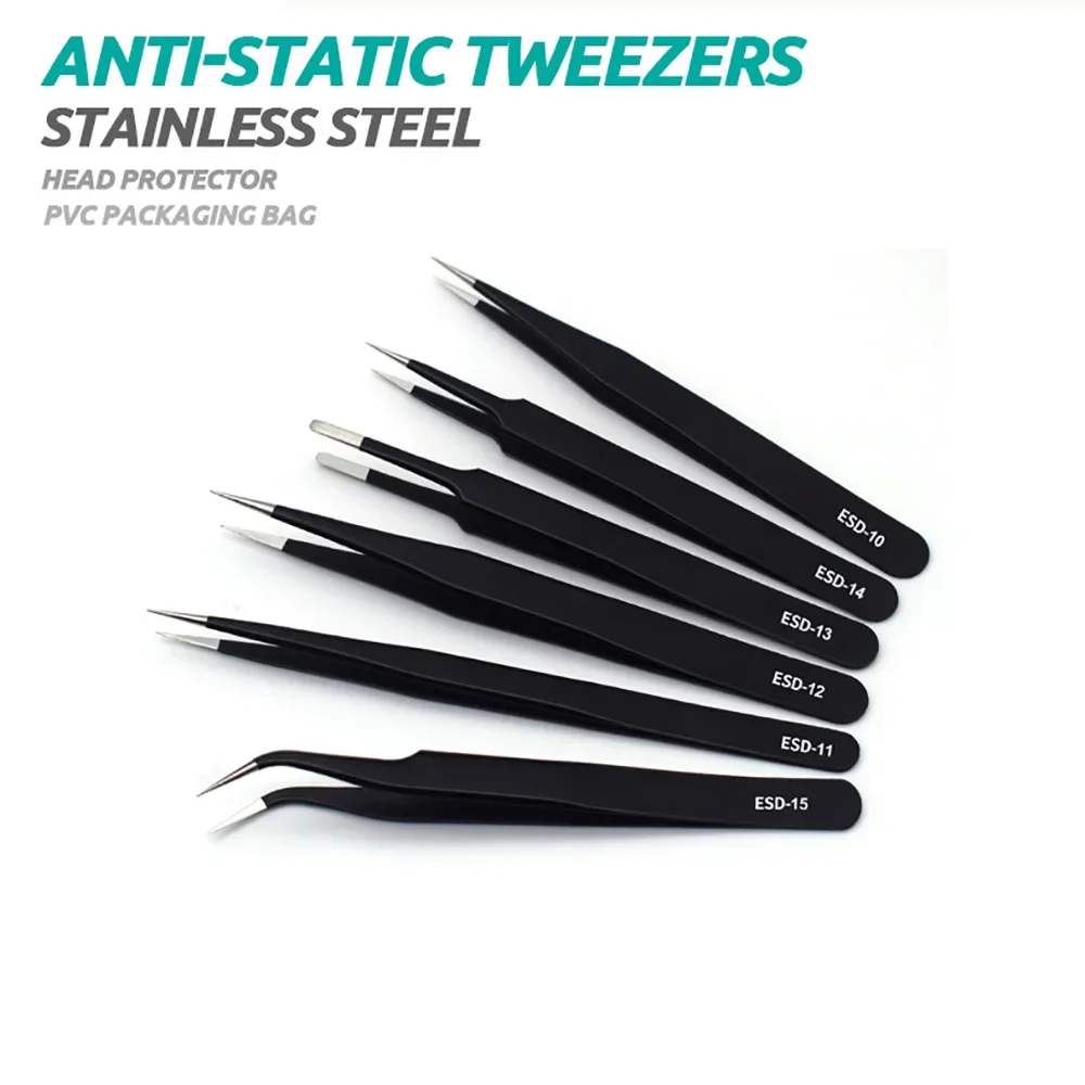 6pcs Precision Tweezers Set ES - Soldering Iron Kit 리뷰 및 가격