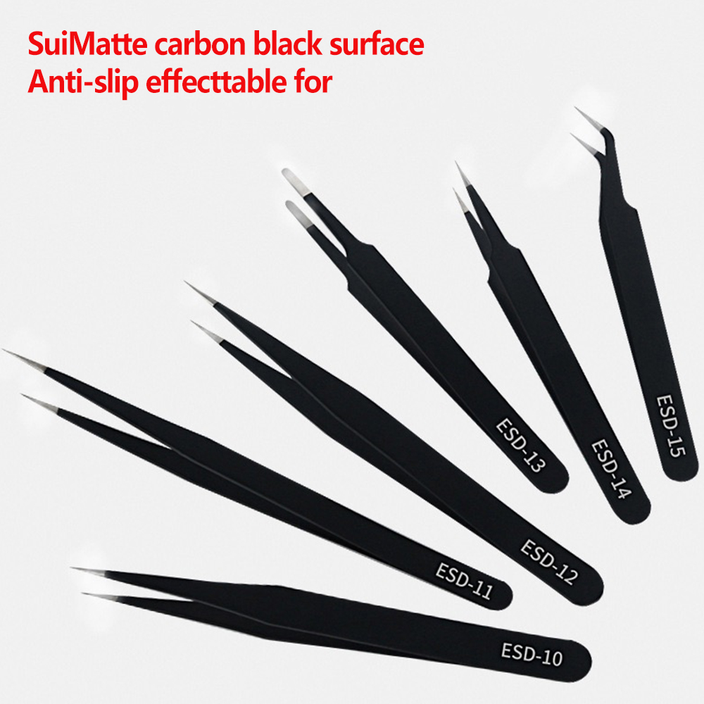6pcs Precision Tweezers Set ES - Soldering Iron Kit 리뷰 및 가격