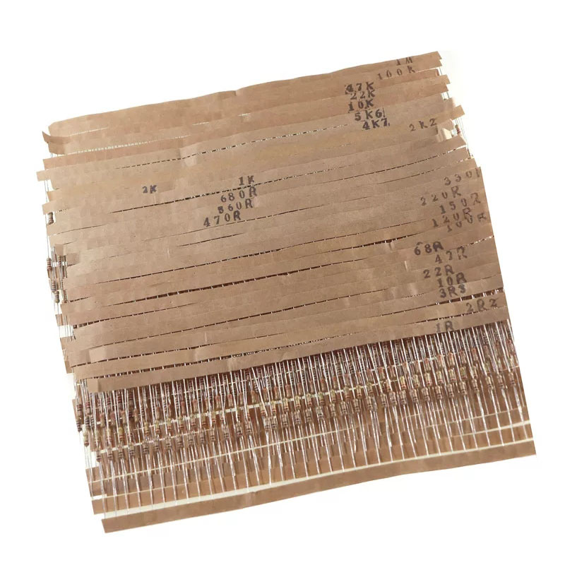 1000PCS=25Value X 40PCS 1/4W 5 - Resistor Kit 1 4W 리뷰 및 가격