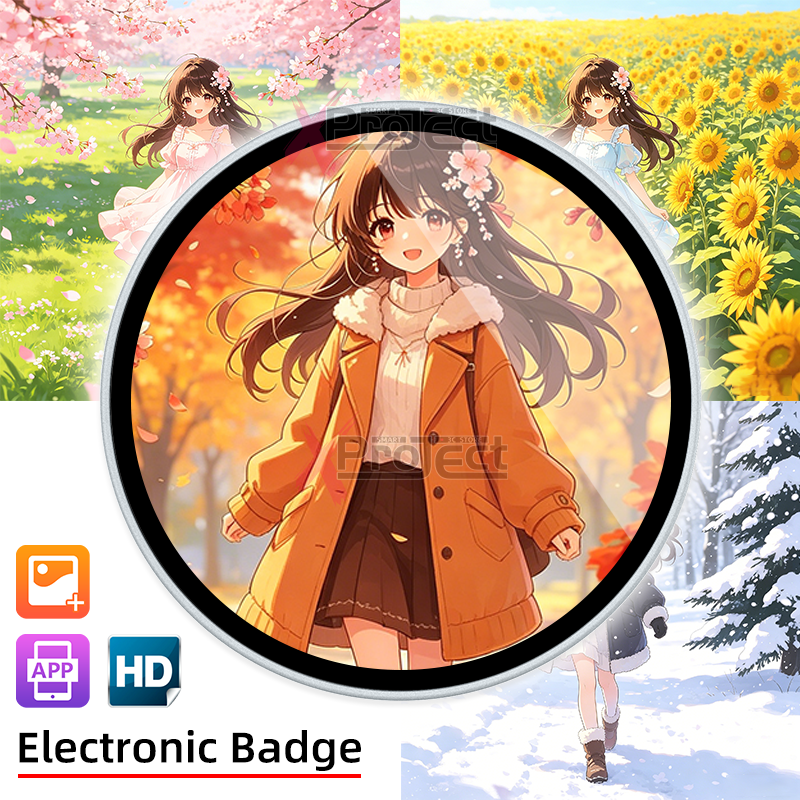 Anime Electronic Badge Anime M - Diy Electronics Videos 리뷰 및 가격