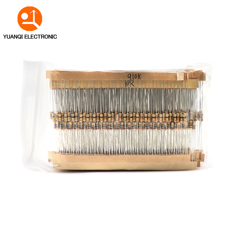 860pcs 1/4W Carbon Film Resist - Resistor Kit 1 4W 리뷰 및 가격