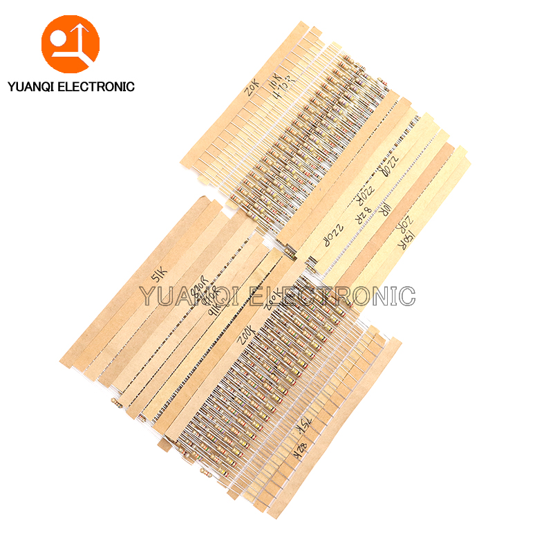 860pcs 1/4W Carbon Film Resist - Resistor Kit 1 4W 리뷰 및 가격