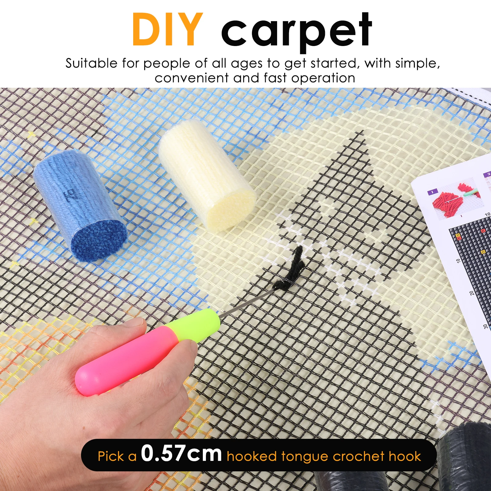 Latch Hook Kits DIY Animal Pat - Diy Electronics Kits For Adults 리뷰 및 가격
