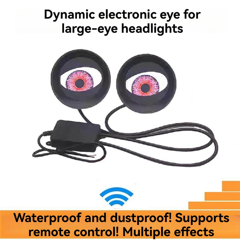 AT82-Electronic Eye Headlight  - Diy Motorcycle Electronics 리뷰 및 가격