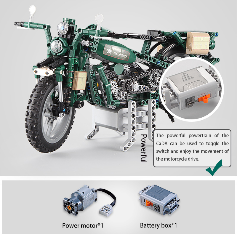 Cada 550PCS City Series Electr - Diy Motorcycle Electronics 리뷰 및 가격