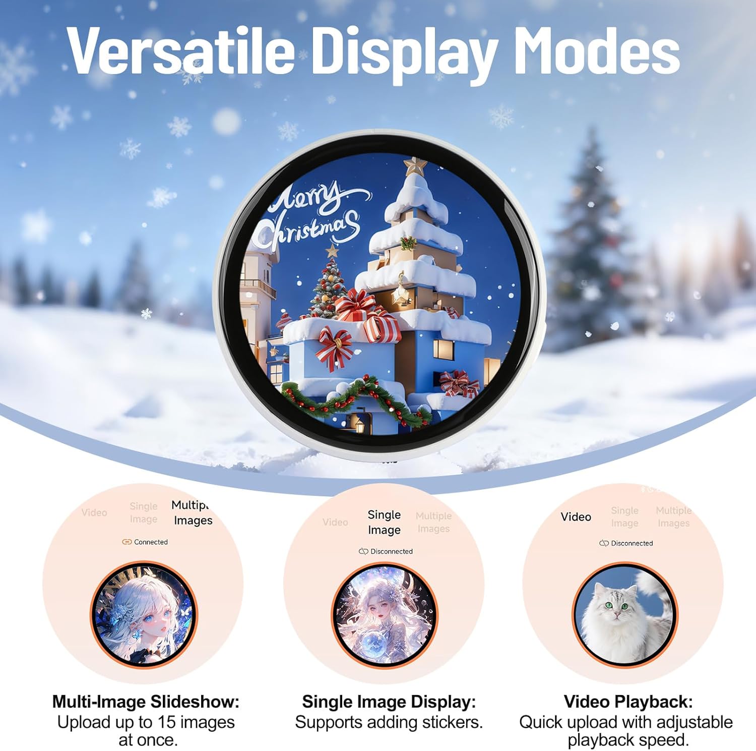 1/2PCS DIY Smart Badge with HD - Diy Electronics Videos 리뷰 및 가격