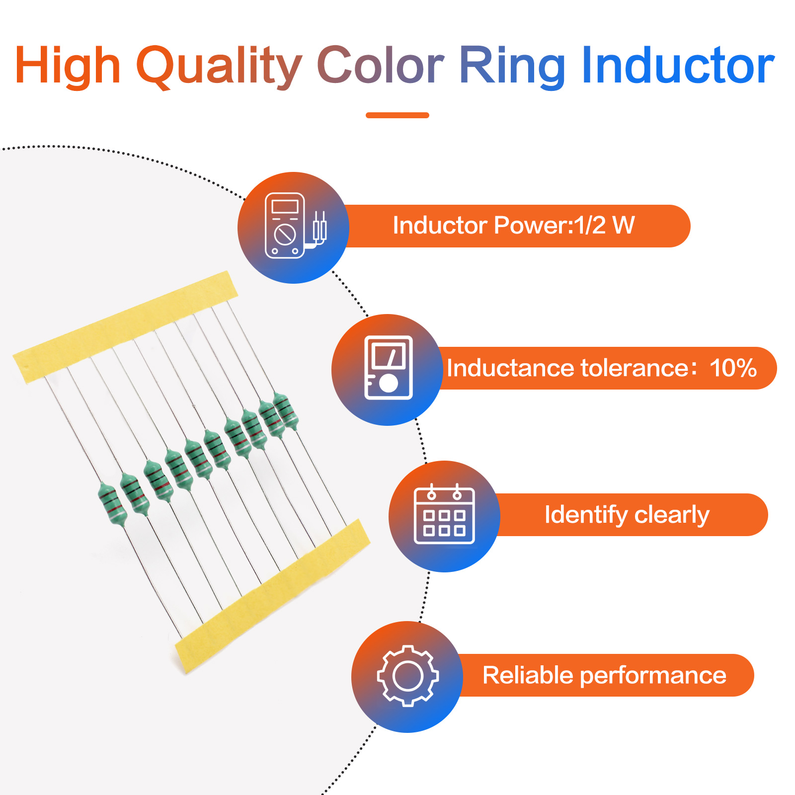 200pcs 1/2W 0410 Color Ring In - Diy Electronics Repair Kit 리뷰 및 가격