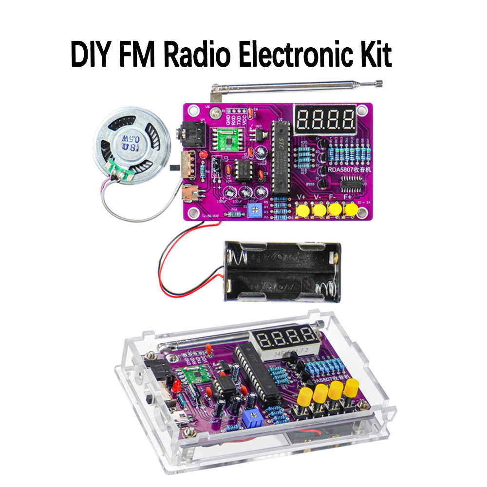 DIY FM Radio Electronic Kit 87 - Diy Electronics Toys 리뷰 및 가격