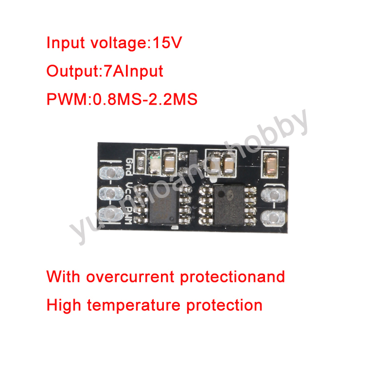 1PC 3.5-15V Brush ESC Two-way  - Diy Boat Electronics 리뷰 및 가격
