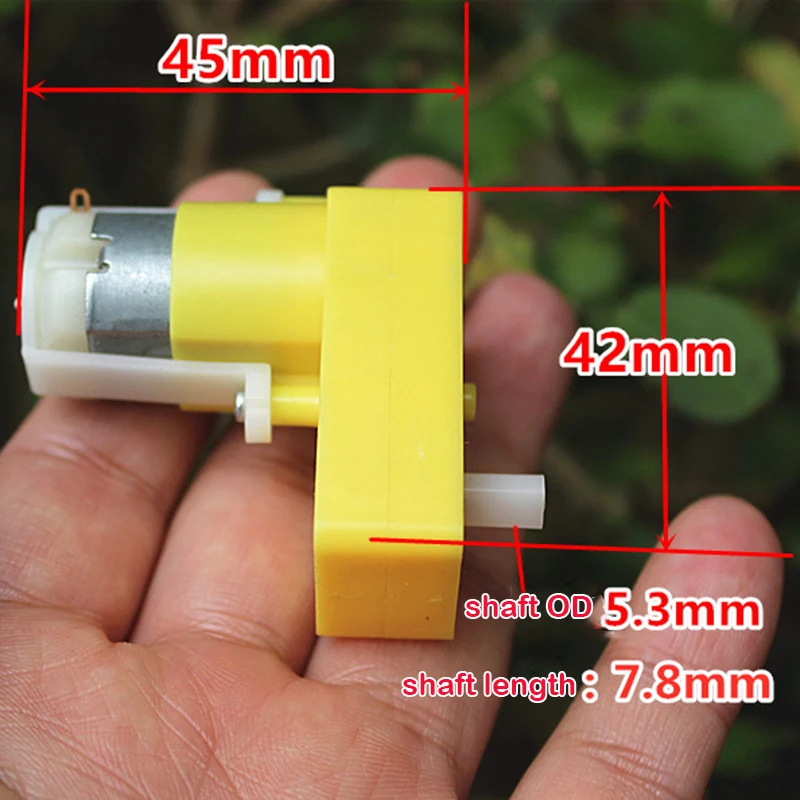 Mini Reduction Motor DC 3V~5V  - Diy Robot Electronics Kit 리뷰 및 가격
