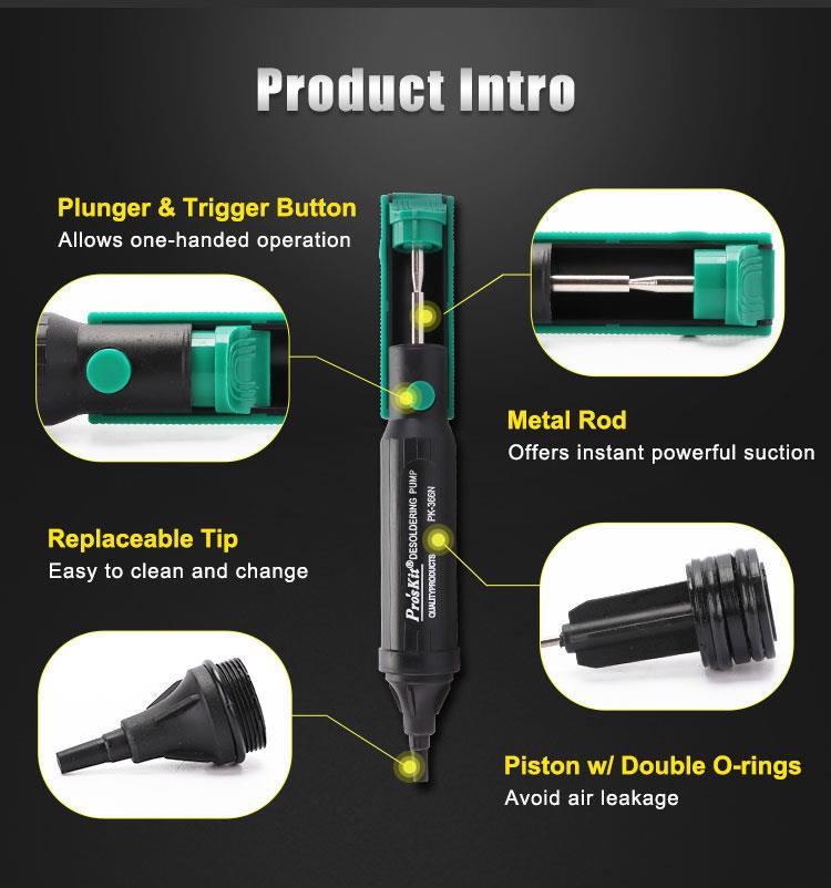 Pro'sKit 100% Original 8PK-366 - Desoldering Pump Solder 리뷰 및 가격