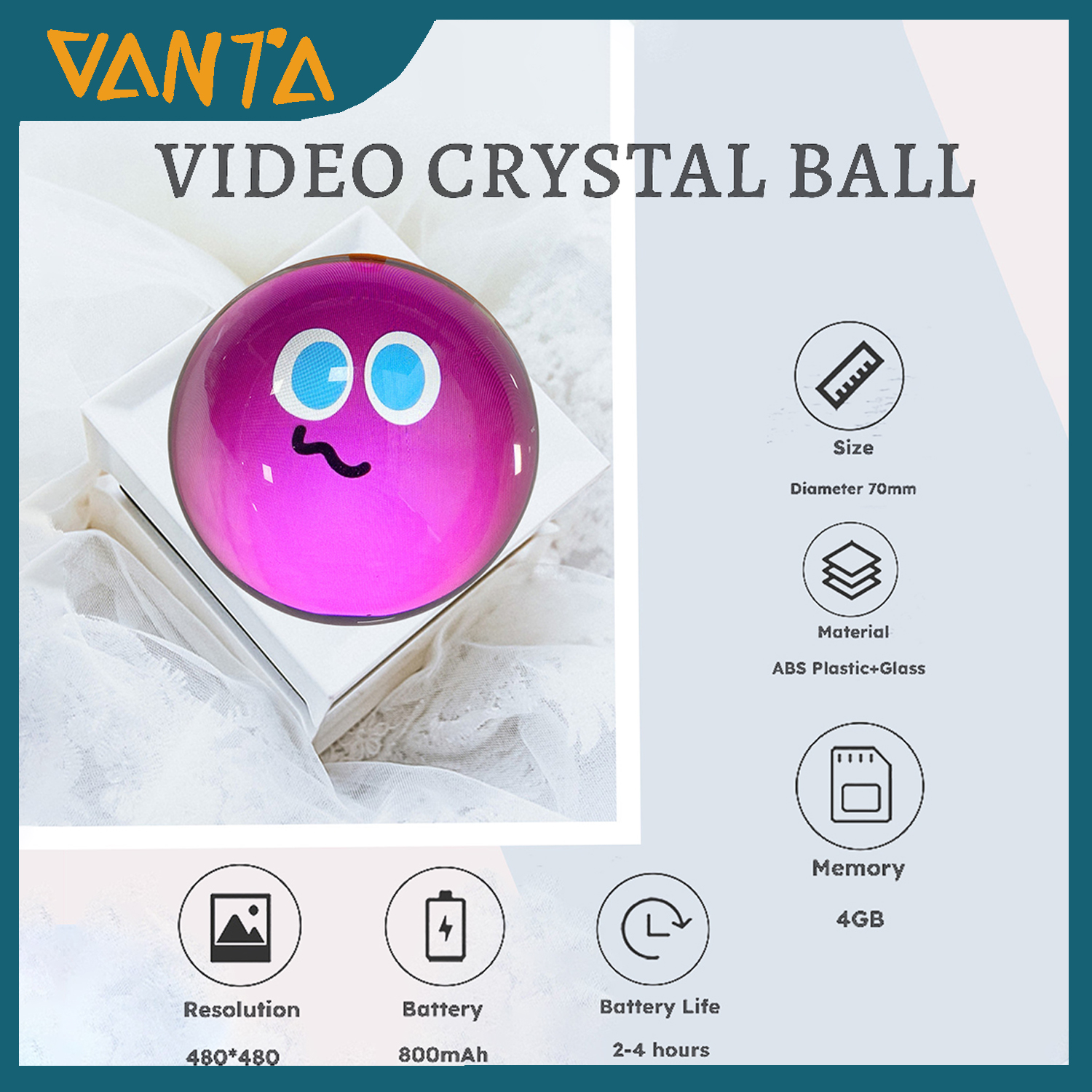 Magic 3D Crystal Ball Electron - Diy Electronics Videos 리뷰 및 가격