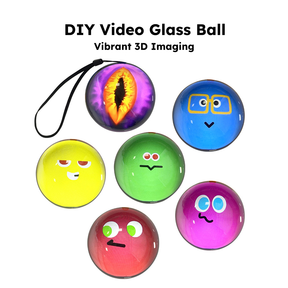 Magic 3D Crystal Ball Electron - Diy Electronics Videos 리뷰 및 가격