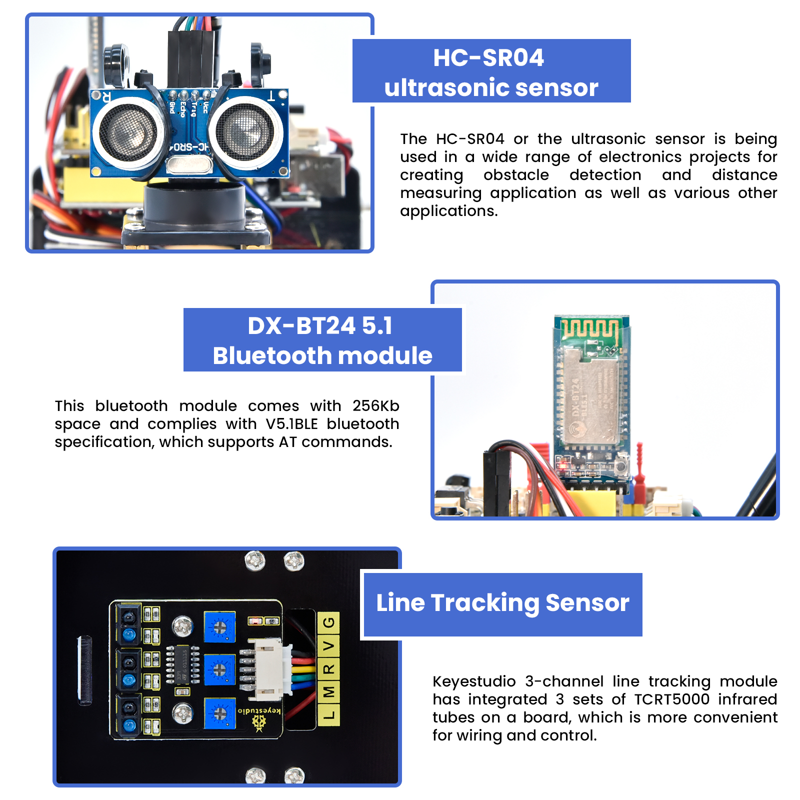 Keyestudio 4WD Multi BT Robot  - Diy Robot Electronics Kit 리뷰 및 가격