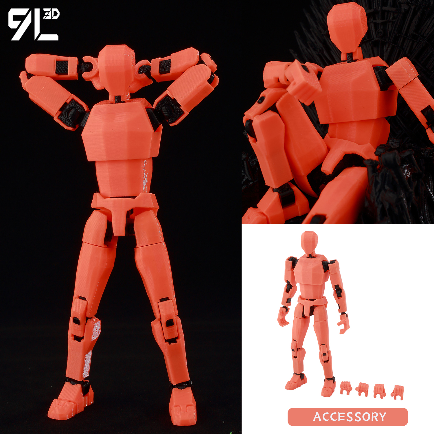 9L 3D Printed Articulated Dumm - Diy Robot Electronics Kit 리뷰 및 가격