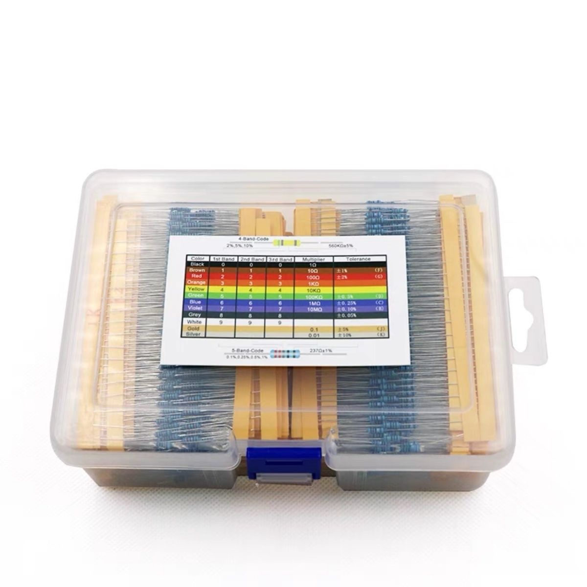 2600pcs Metal Film Resistors A - Resistor Kit 1 4W 리뷰 및 가격
