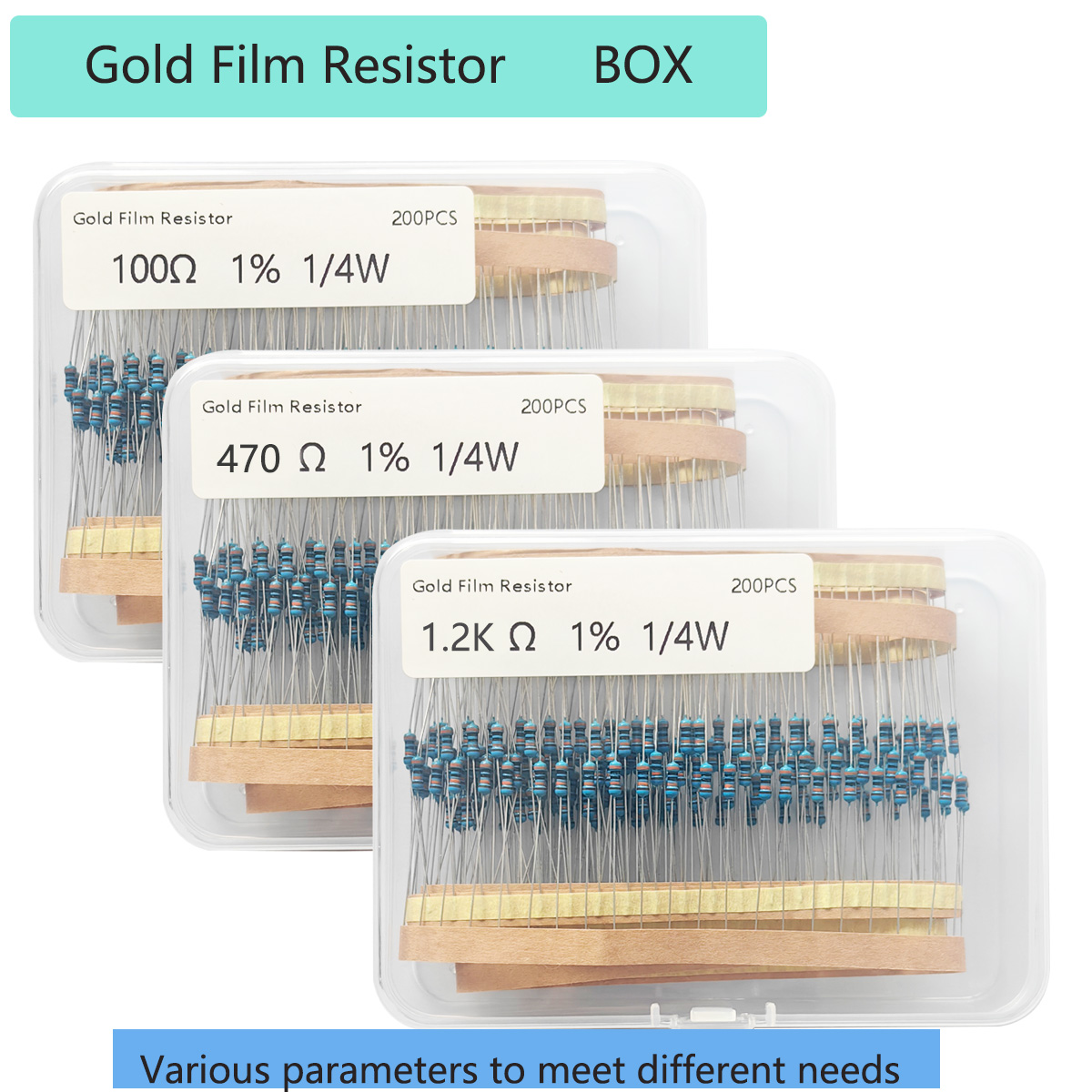 200PCS 1/4W 1% Precision Metal - Resistor Kit 1 4W 리뷰 및 가격