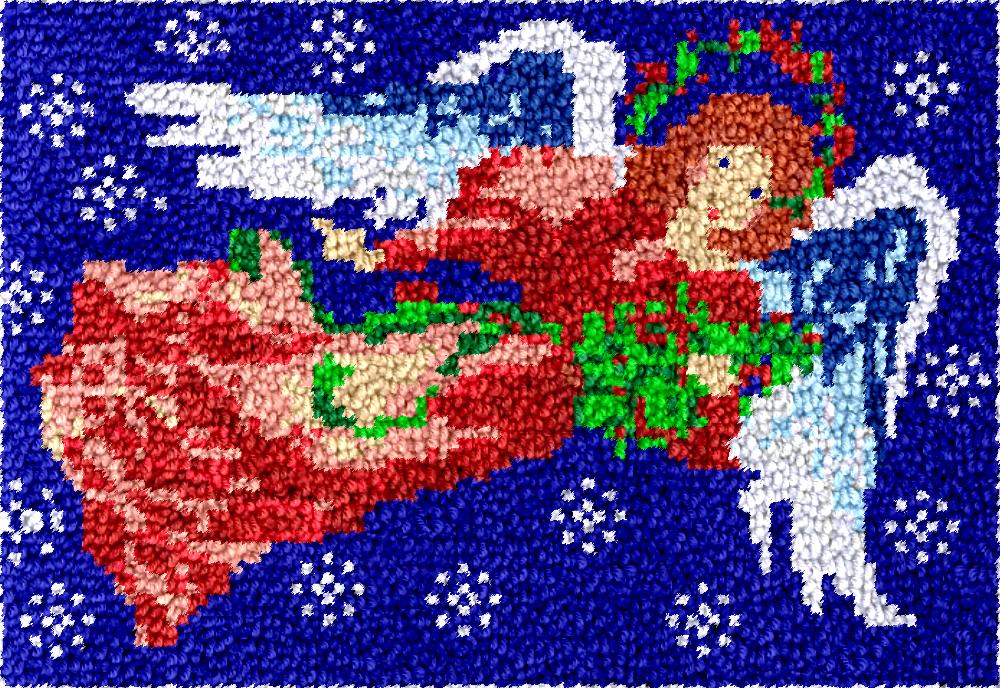 smyrna large Latch Hook Rug Ki - Diy Electronics Kits For Adults 리뷰 및 가격
