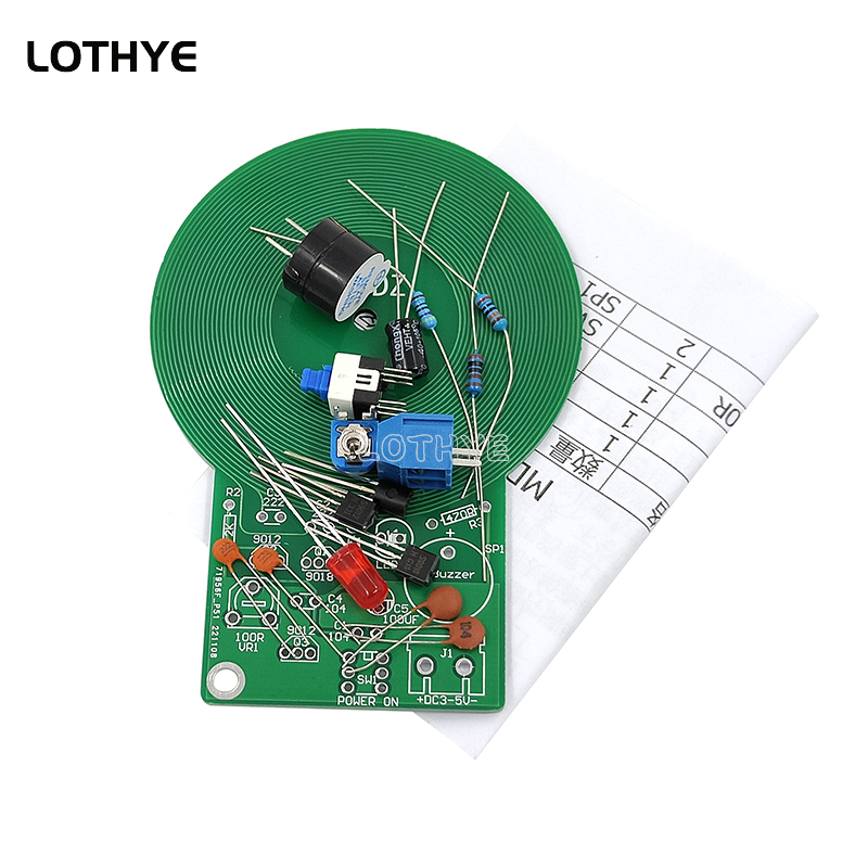 DC 3V-5V Metal Detector Kit DI - Diy Electronics Toys 리뷰 및 가격