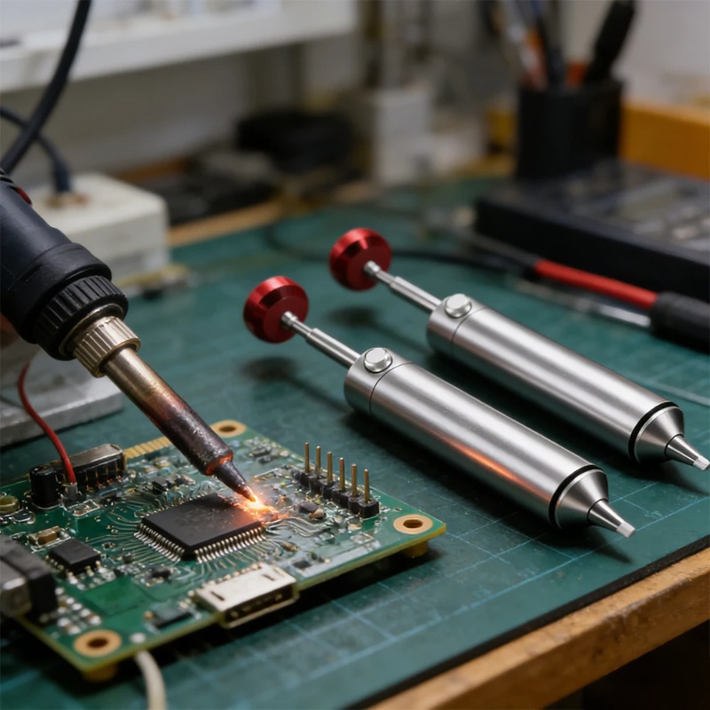 ANSIKI MJF-D9 Solder Sucker Al - Desoldering Pump Solder 리뷰 및 가격