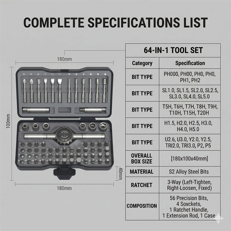 69 in 1 Ratchet Screwdriver Se - Diy Electronics Repair Kit 리뷰 및 가격