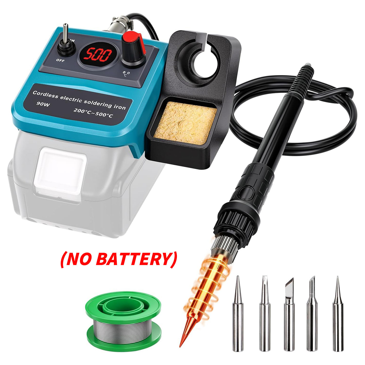 90W LED Digital Cordless Solde - Diy Electronics Repair Kit 리뷰 및 가격