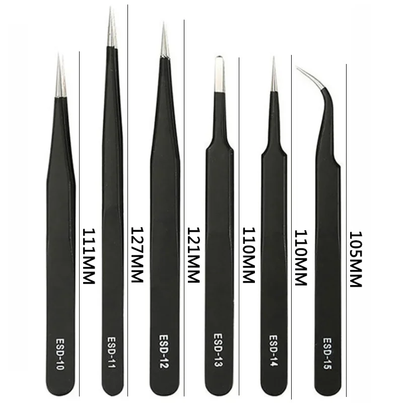 6PCS Precision Tweezers Set ES - Soldering Iron Kit 리뷰 및 가격