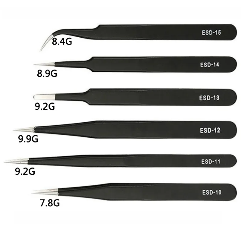 6PCS Precision Tweezers Set ES - Soldering Iron Kit 리뷰 및 가격