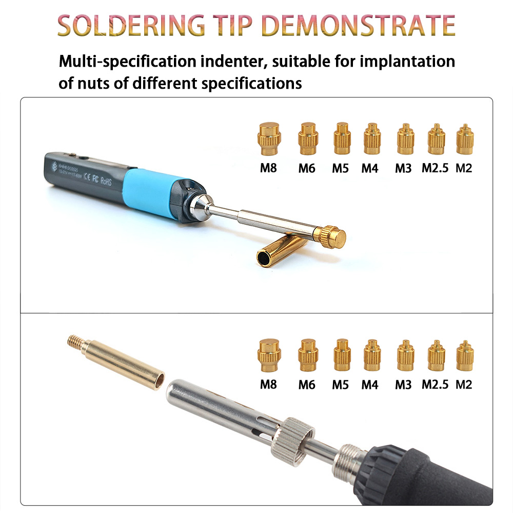 TS/T65 Heat Insert Nut kit 3D  - Soldering Iron Kit 리뷰 및 가격