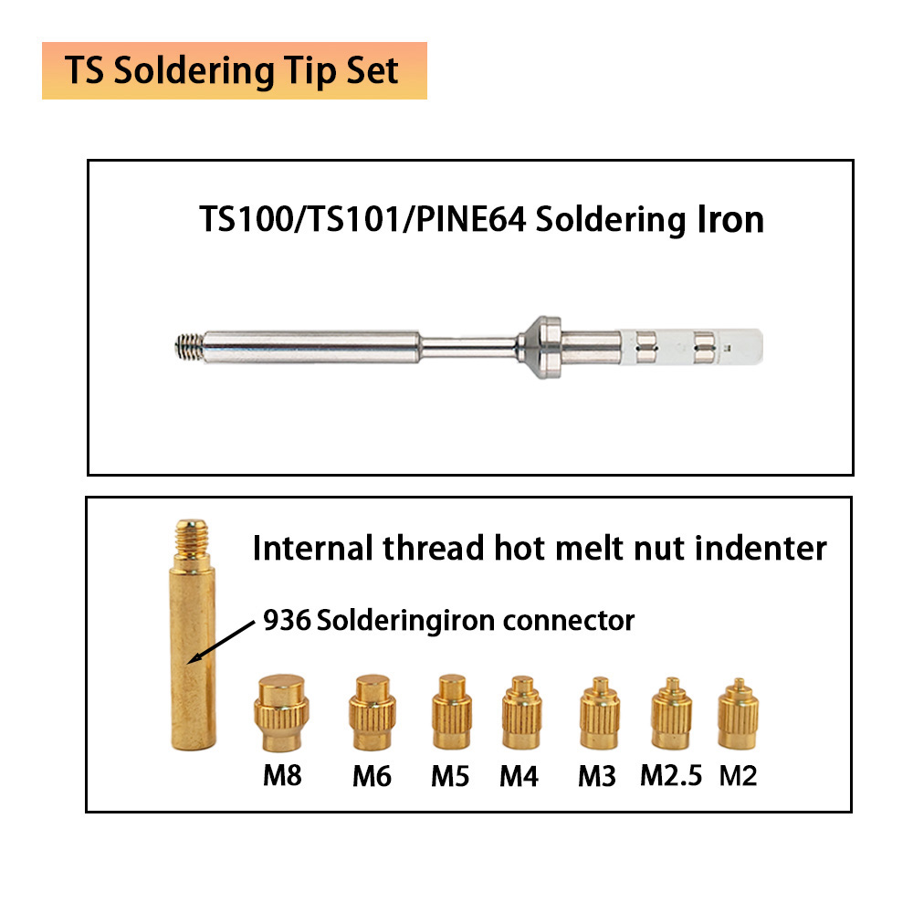 TS/T65 Heat Insert Nut kit 3D  - Soldering Iron Kit 리뷰 및 가격
