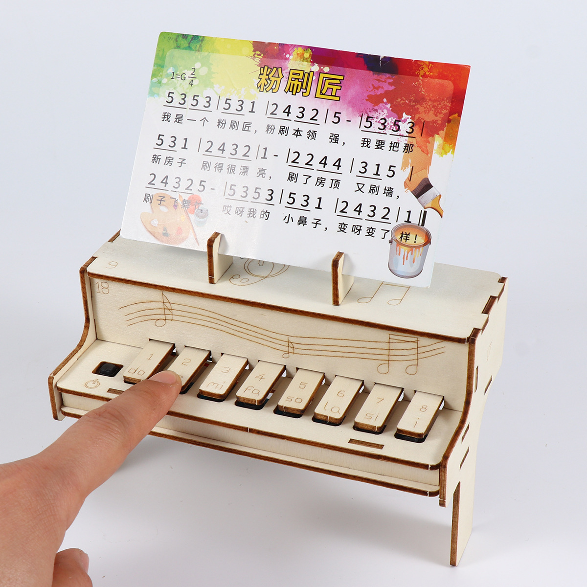 DIY Wooden Electronic Piano Mo - Diy Electronics Kits For Adults 리뷰 및 가격