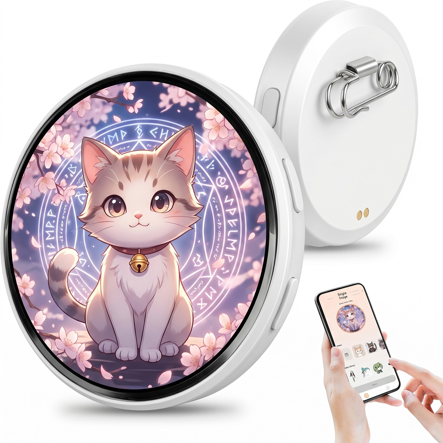 Electronic Badge HD Display Sc - Diy Electronics Videos 리뷰 및 가격