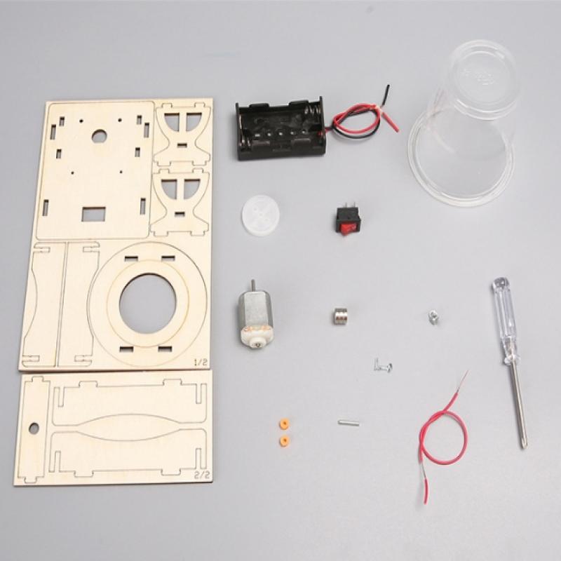 A Set Of Rotator Wooden Puzzle - Diy Electronics Toys 리뷰 및 가격
