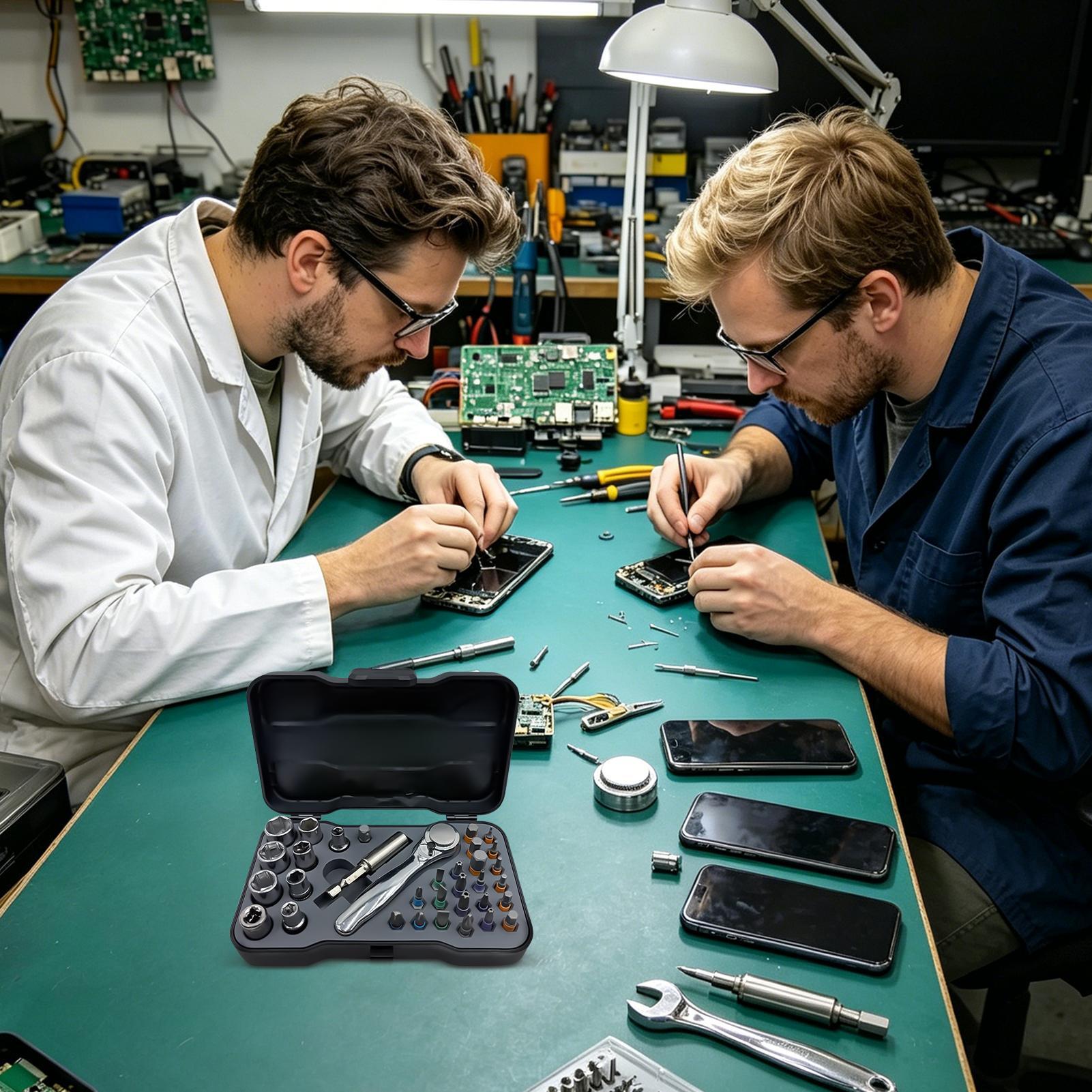 Magnetic Ratchet Screwdriver S - Diy Electronics Repair Kit 리뷰 및 가격