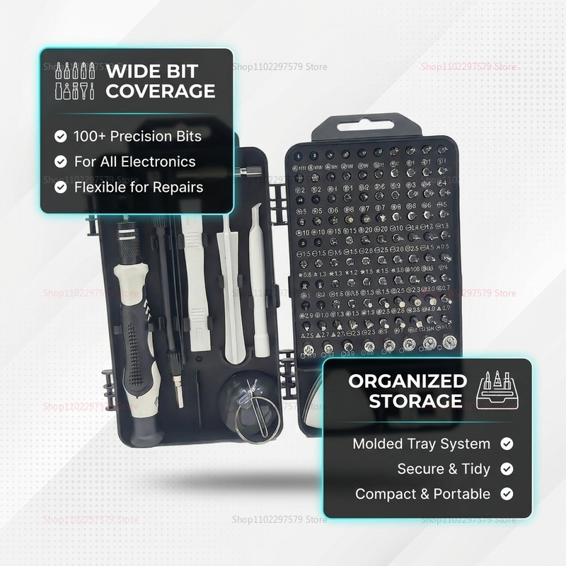 115 in 1 Precision Screwdriver - Diy Motorcycle Electronics 리뷰 및 가격