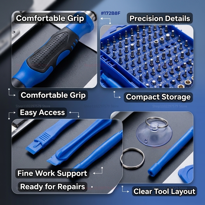 115 in 1 Precision Screwdriver - Diy Motorcycle Electronics 리뷰 및 가격