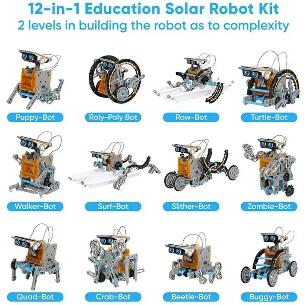 13 in 1 Solar Powered Robot Sc - Diy Electronics Toys 리뷰 및 가격